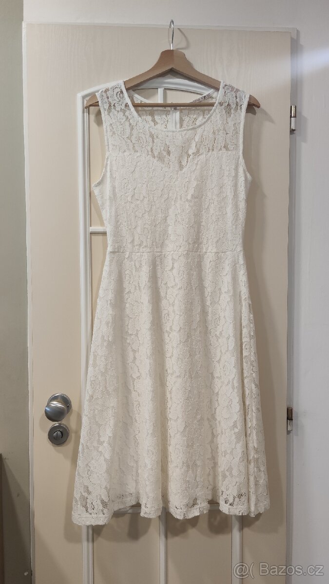 Bílé šaty Anna Field, vel. 38