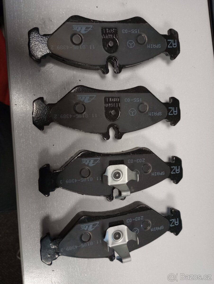 Brzdové destičky MB Sprinter B901,B902,r.v. 95-06