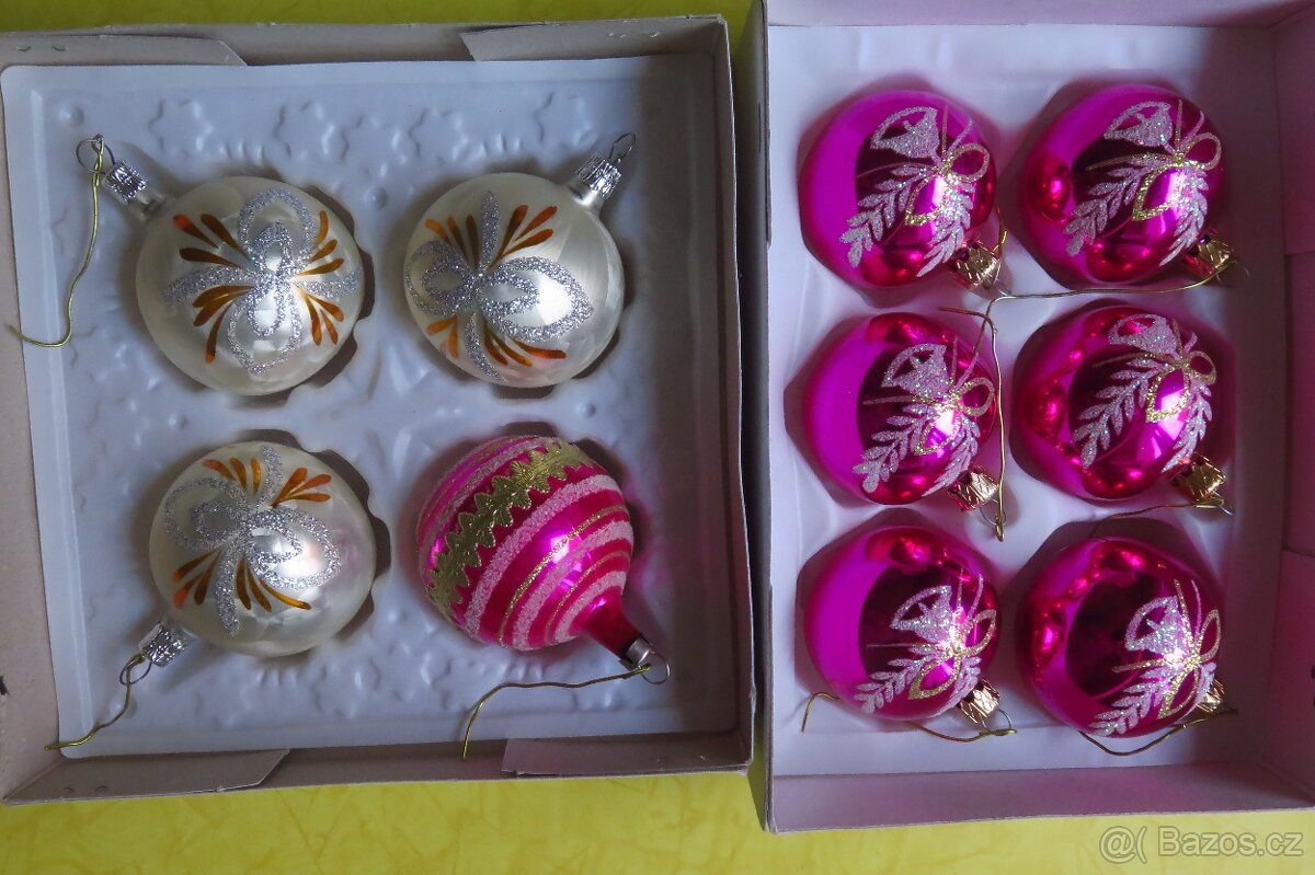 Staré vánoční ozdoby