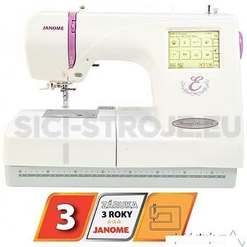Vyšívací stroj Janome e350 + vyšívací program (v ceně 13000)