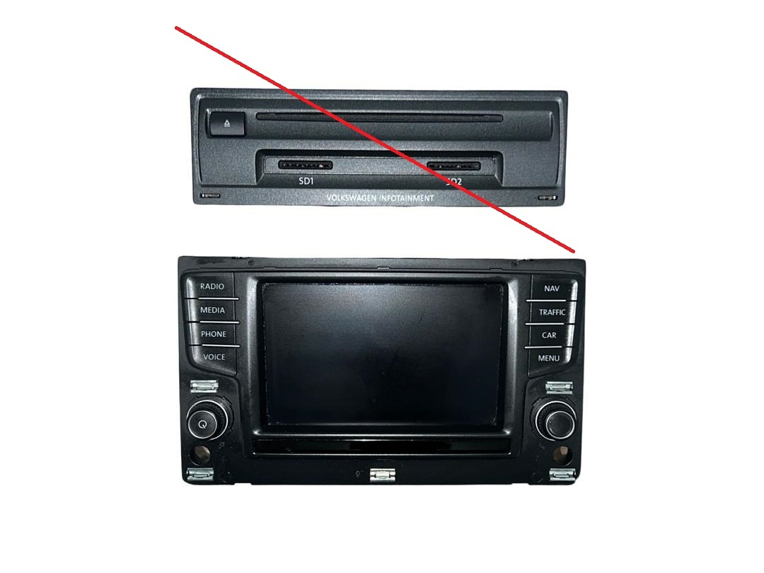 Original VW navigace DISCOVER MEDIA VW Passat B8 r.v. 2015