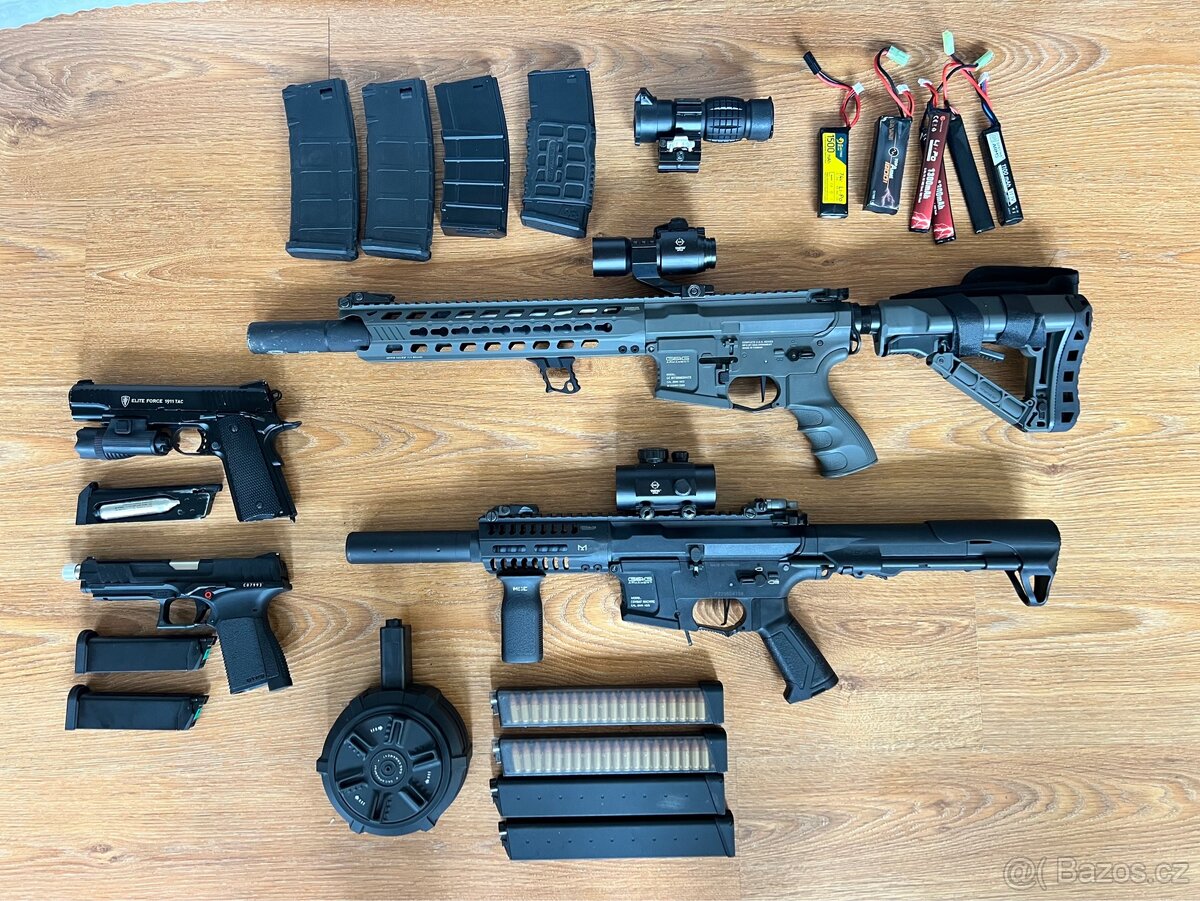 Airsoft zbraně a příslušenství