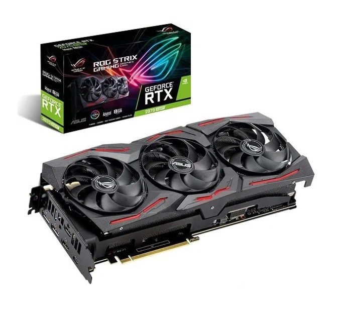 Grafická karta ASUS GeForce ROG STRIX RTX2070 SUPER A8G, 8GB