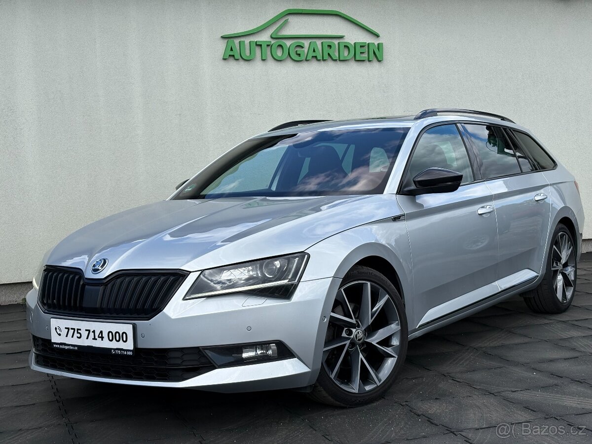 Škoda Superb 2.0TDi 110kW DSG7 SportLine, panorama, tažné