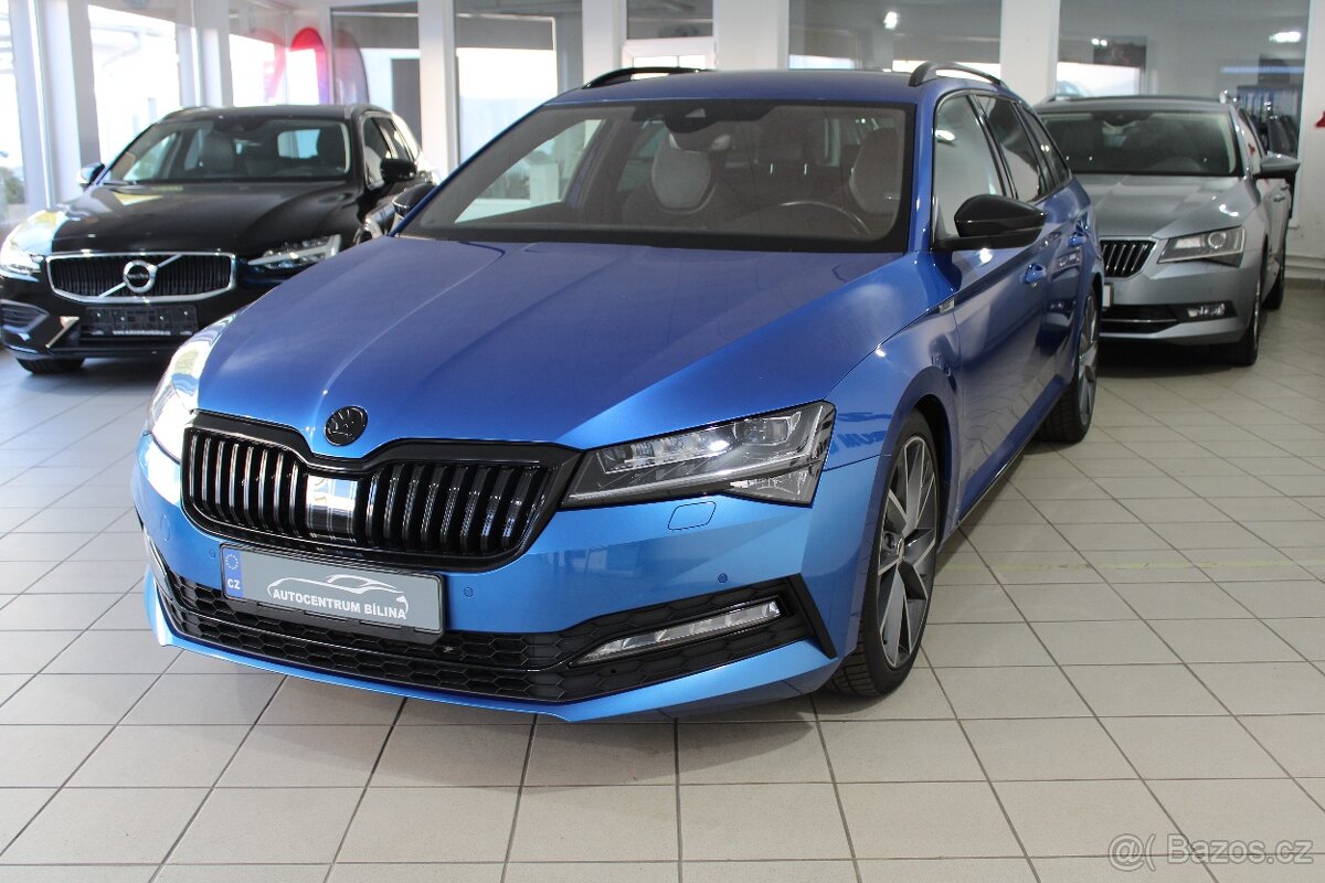 Škoda Superb Sportline 1.5TSi DSG 110/kW,Virtual,Kessy,Led
