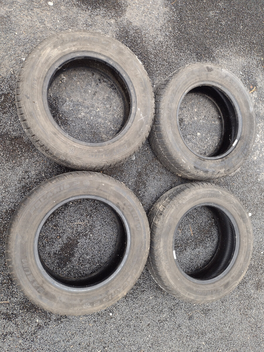 ZIMNÍ KOLA 195/65 R 15, SADA PNEU, REZERVA, ŠKODA OCTAVIA 1