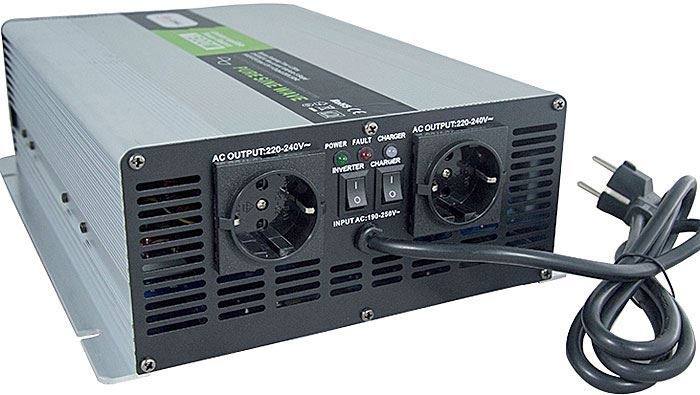 Měnič napětí + UPS + Nabíječka 12V/230V/2000W
