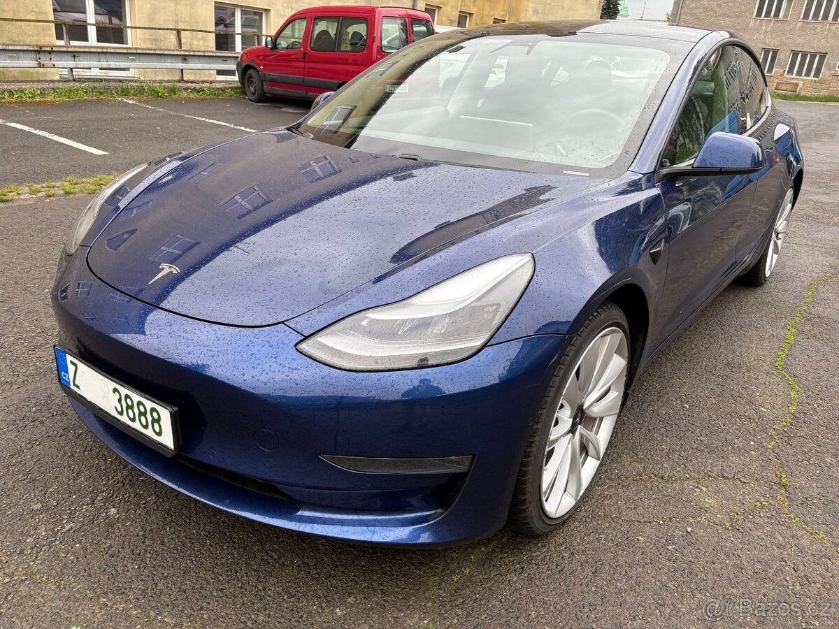 Tesla Model 3 Performance MY21 refresh,82 kWh, SoH 90% DPH