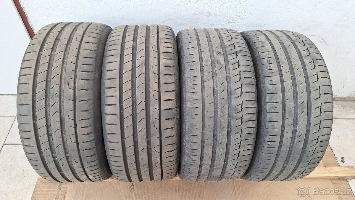 4ks letní pneu Continental 245/40 R18 3-5mm Audi A6