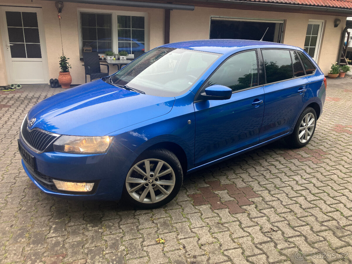 Škoda Rapid 1.2 TSI 77kW 1.MAJ. PARK.SEN. VYHŘ.SED, NOVÁ STK