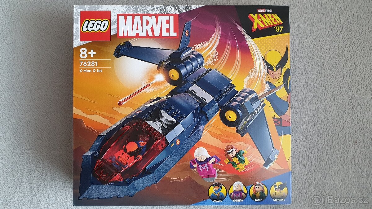 Lego 76281 Tryskáč X-Men X-Jet