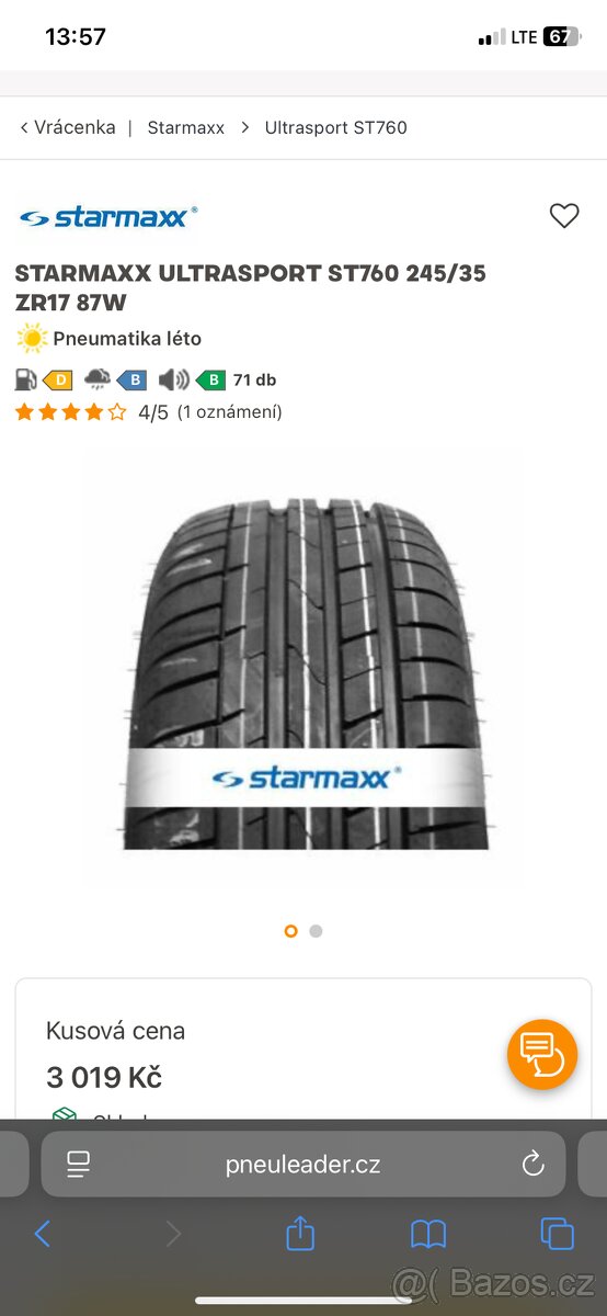 245/35 R17 2ks