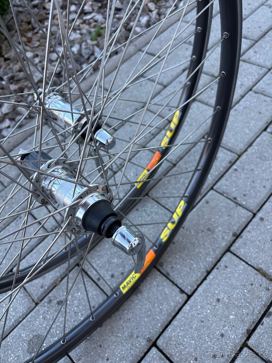 Zapletené kola 26”, XT M737, Mavic SUP 117