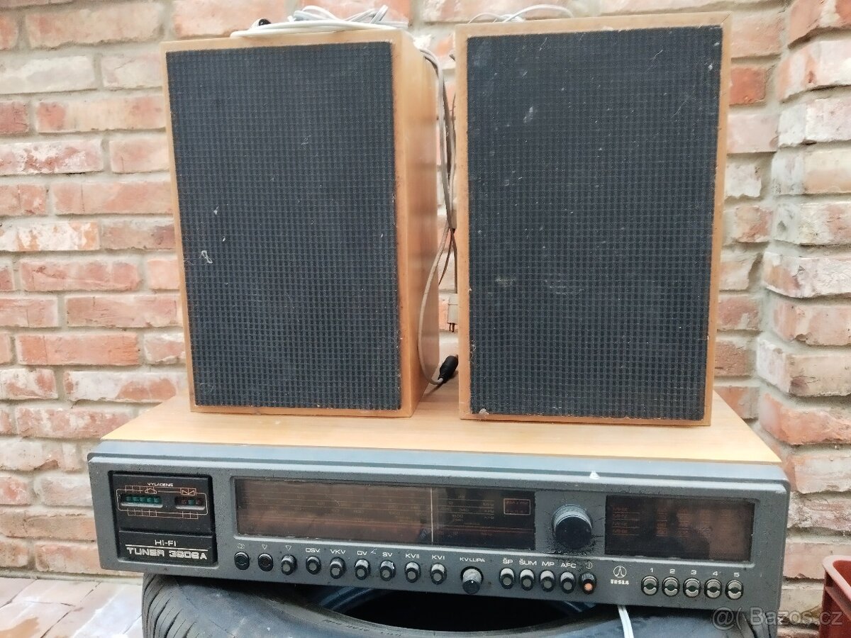 Rádio Tesla Hi-Fi Tuner 3606a