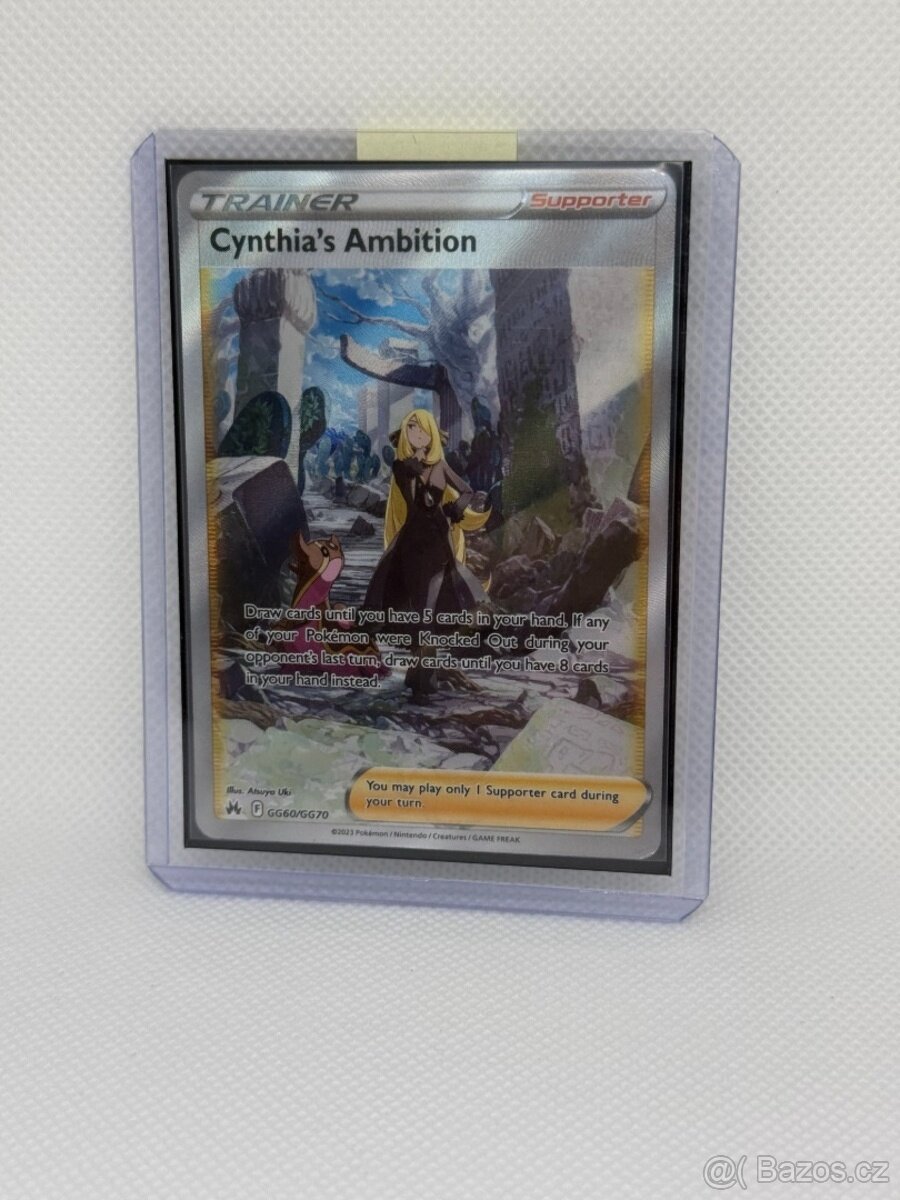 Pokémon karta Cynthia’s Ambition GG60 – Crown Zenith