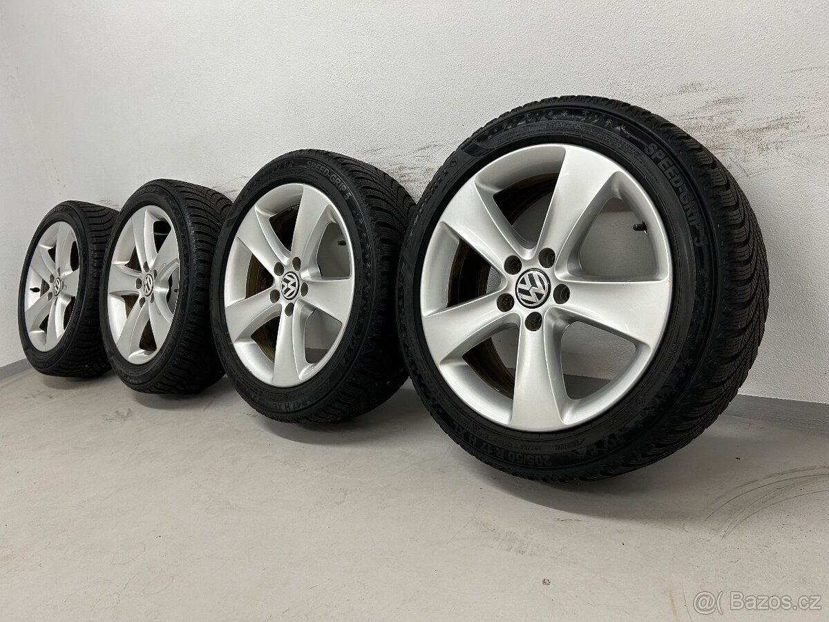 Passat B7 zimní alu kola 205/50/17