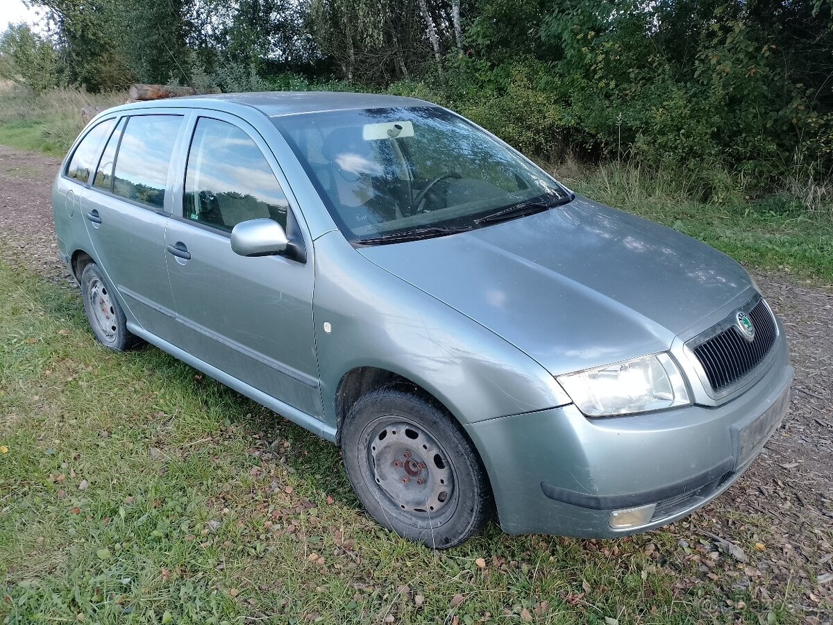 Škoda Fabia combi 1.4 16v 55kW díly z auta
