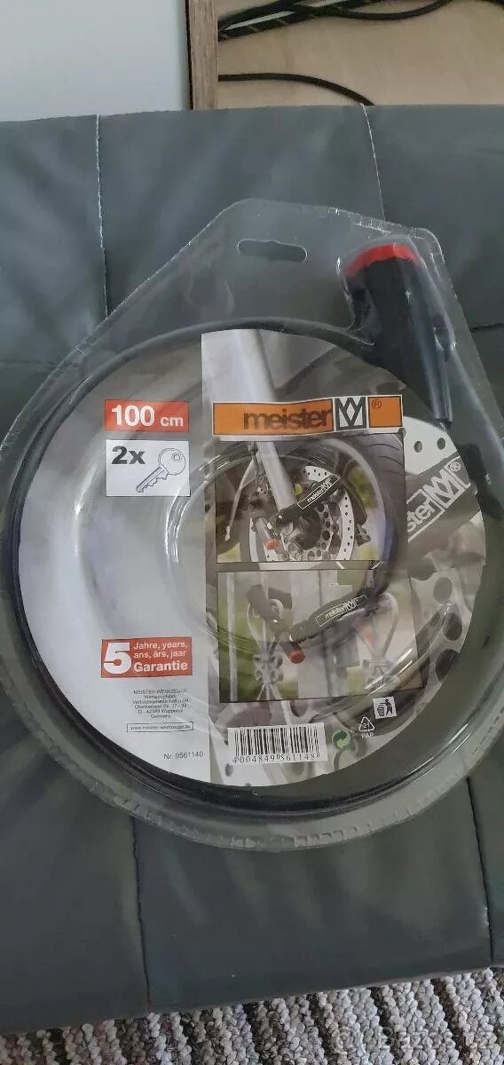 Řetězový moto zámek 100cm MEISTNER