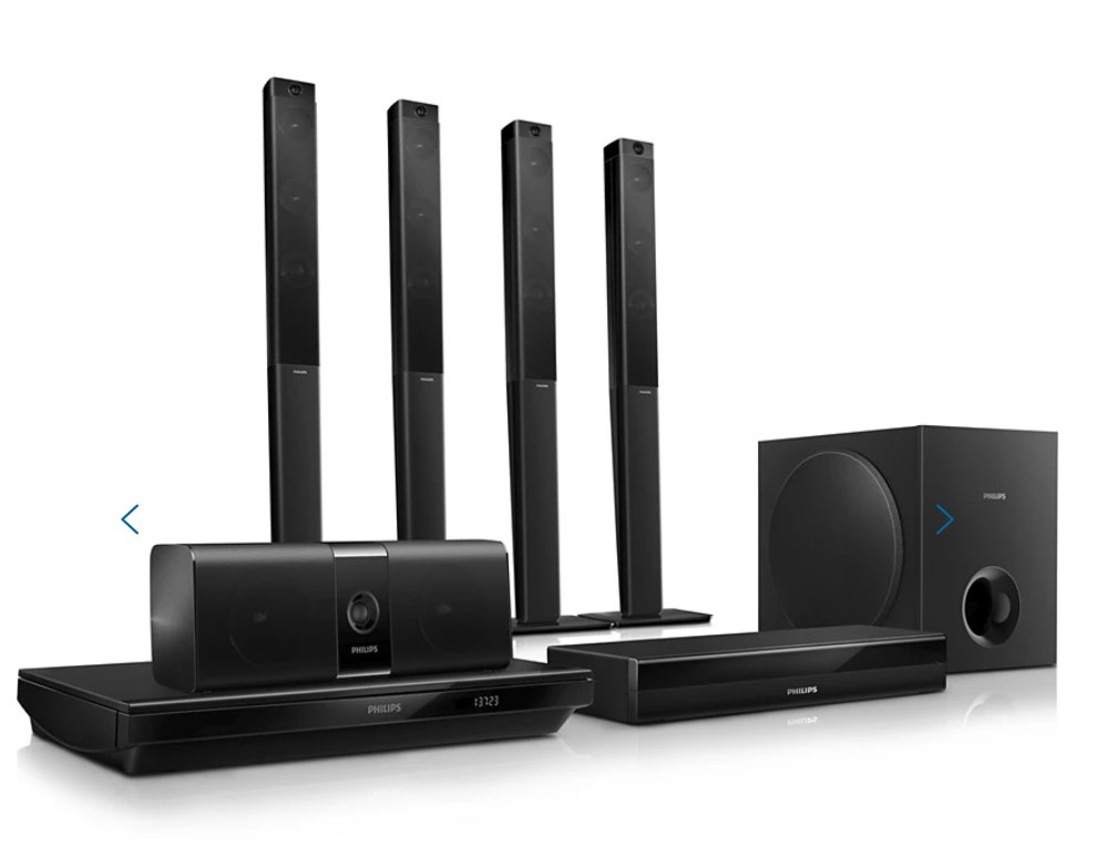 Domácí kino Philips 5.1 3D Blu-ray
