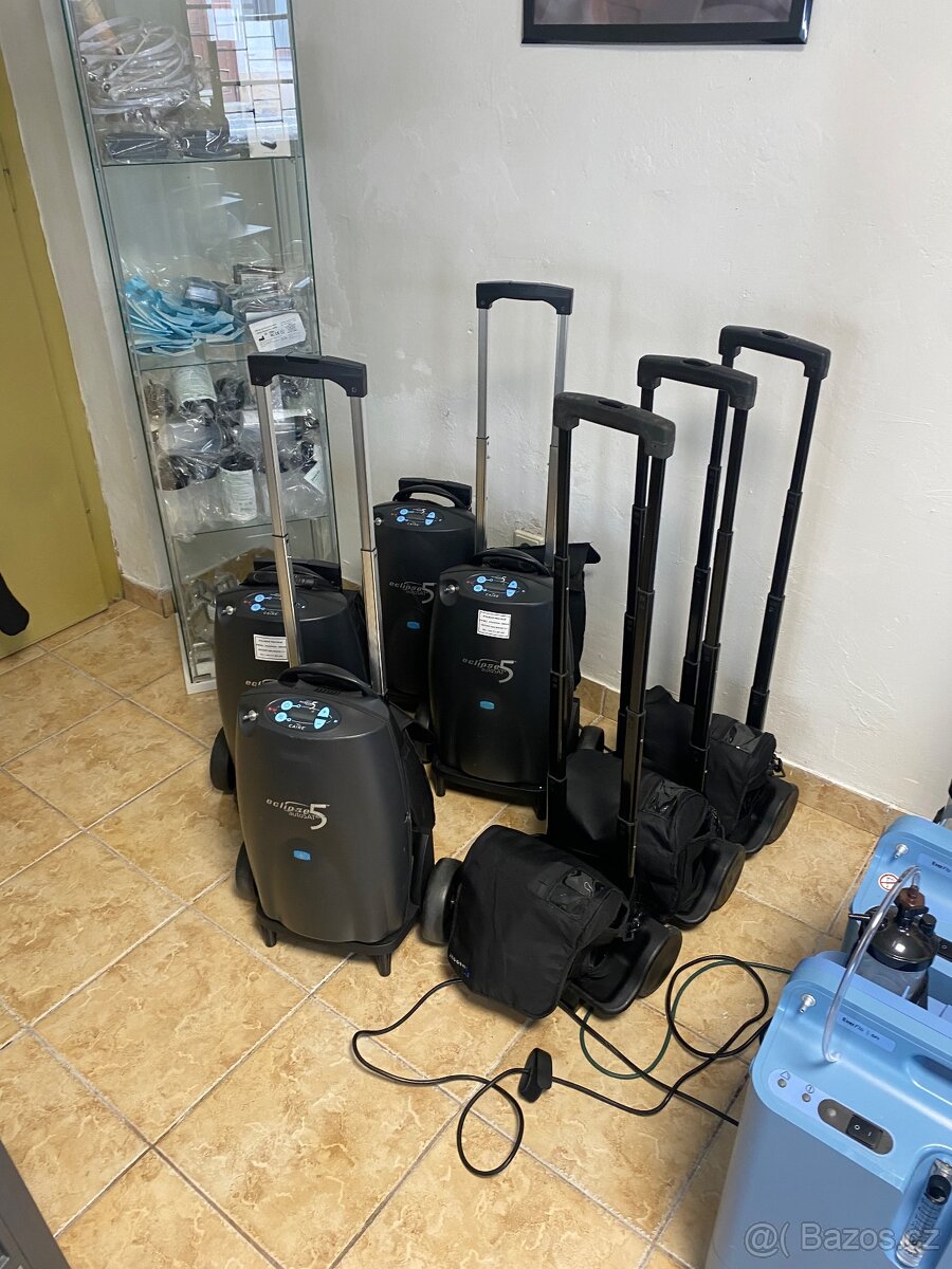 Mobilní - přenosný  kyslíkový přístroj - Eclipse 5 - záruka