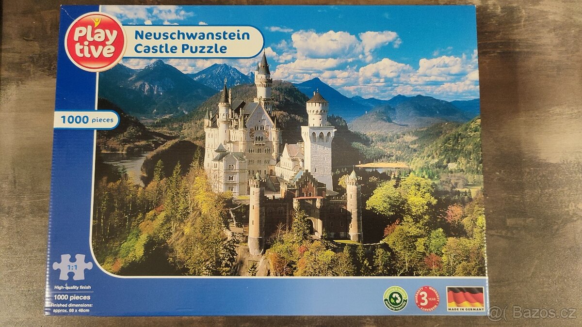 Puzzle 1000dílků (nerozbalené)