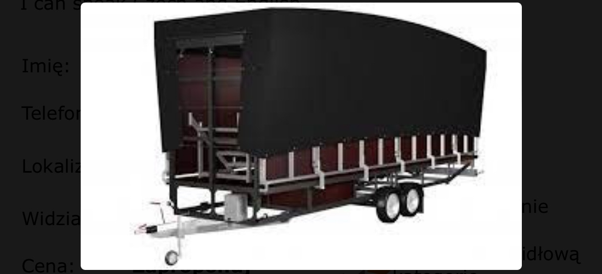 Poptávám mobilni podium