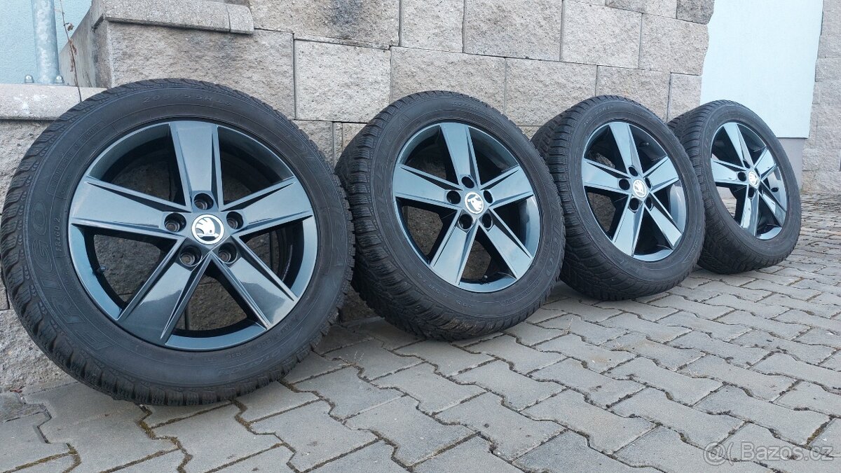 Alu kola 5x112 r16 Star originál Škoda Octavia III