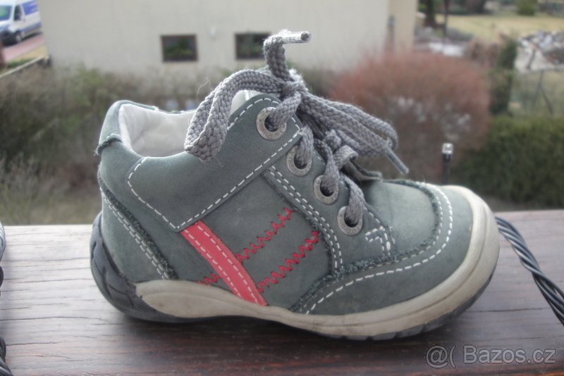 Celoroční, celokožená kotníčková obuv zn.PROTETIKA, vel.21