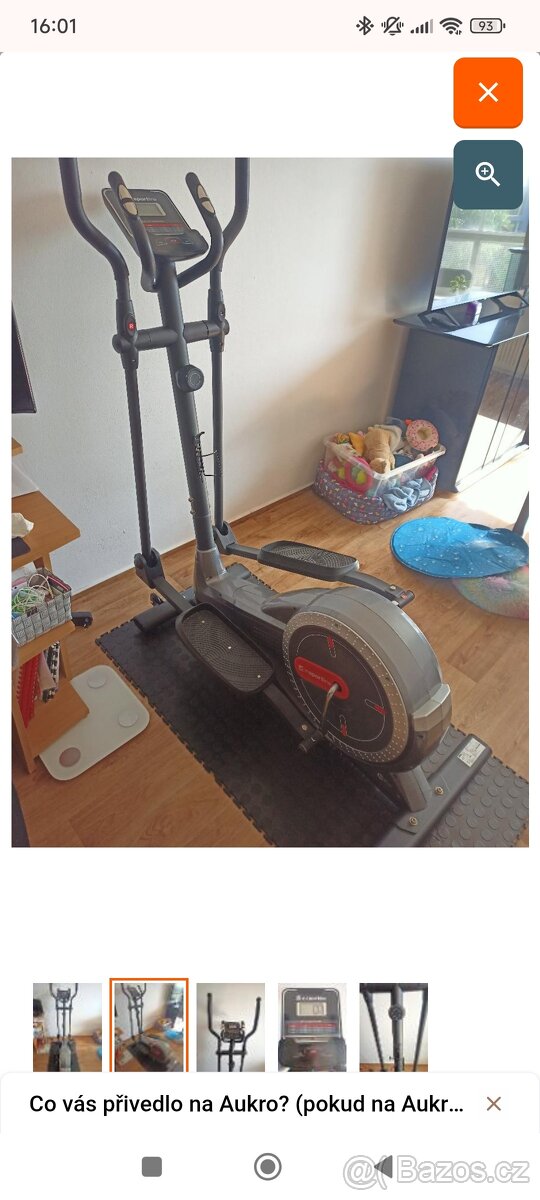 Eliptický trenažer inSPORTline Hodore ET