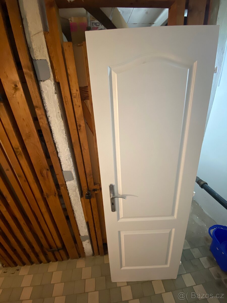 Doornite Interiérové dveře Claudius plné lakované, bílé, 60P