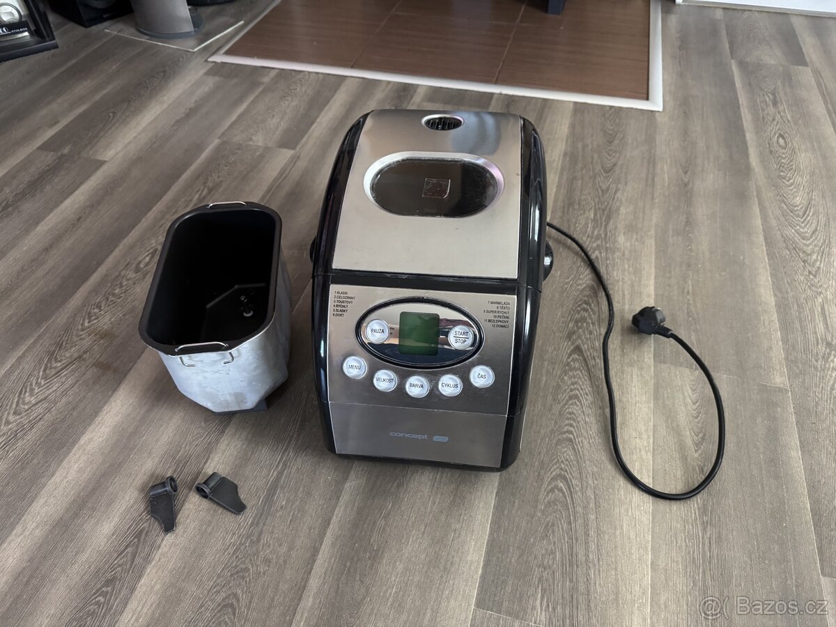 Domácí pekárna i pro bezlepkové pečení