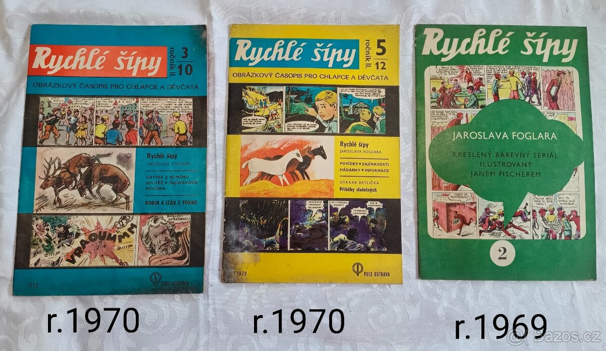 Staré časopisy od roku 1939, Rychlé šípy, Rodokaps