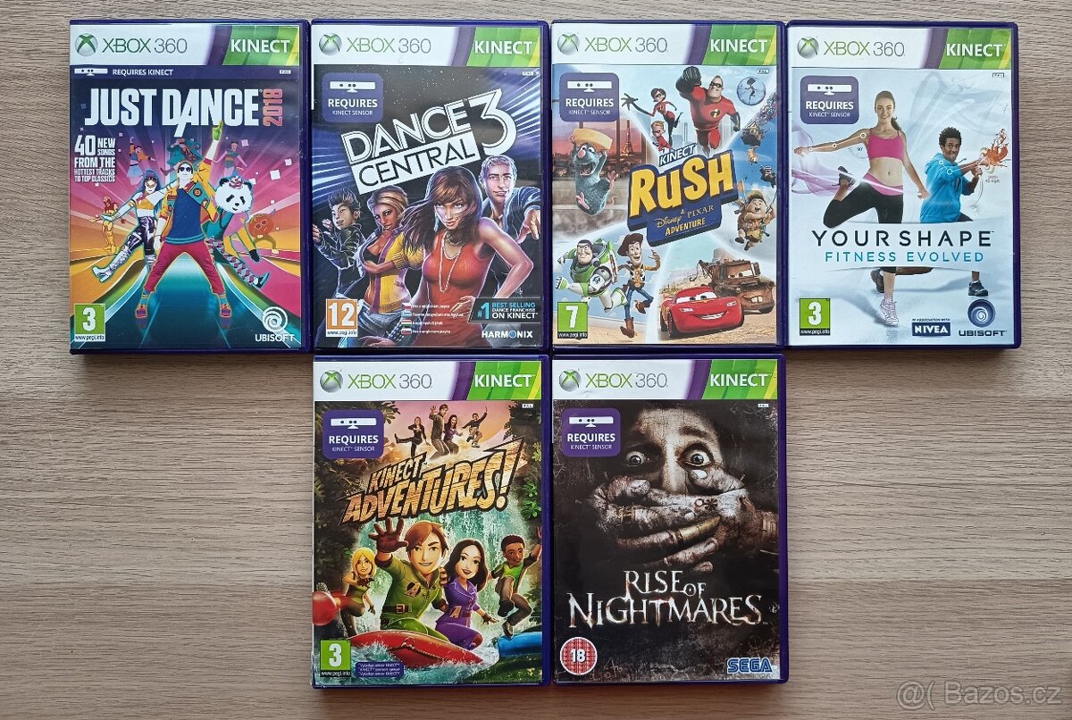 Pohybové hry pro Kinect na Xbox 360