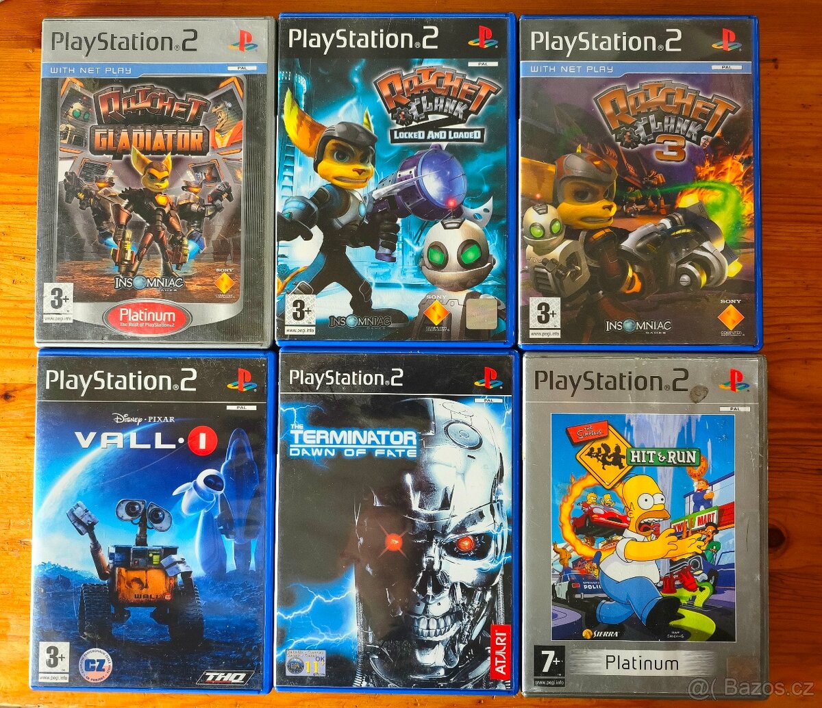 PlayStation 2 hry ceny v popisu