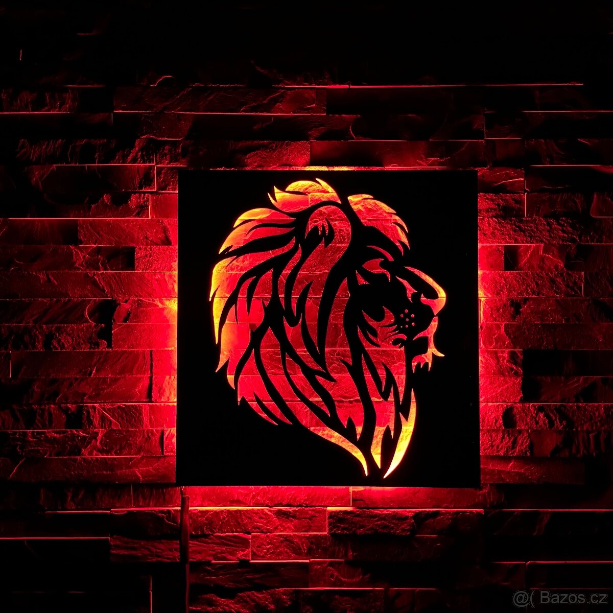 Podsvícení obraz lva