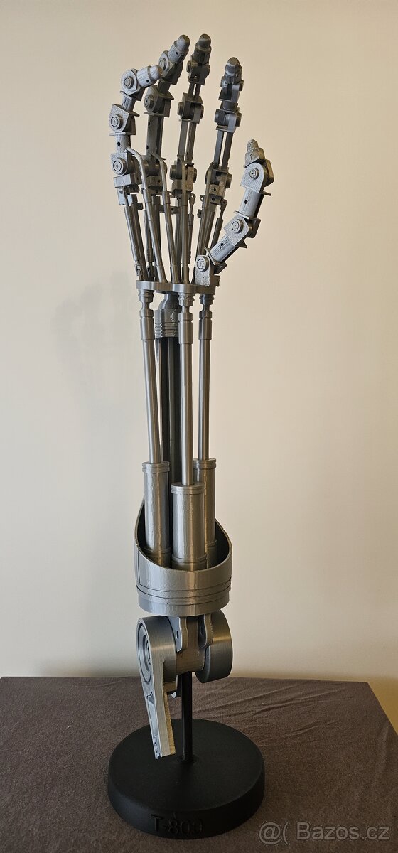 3d tisk terminator ruka