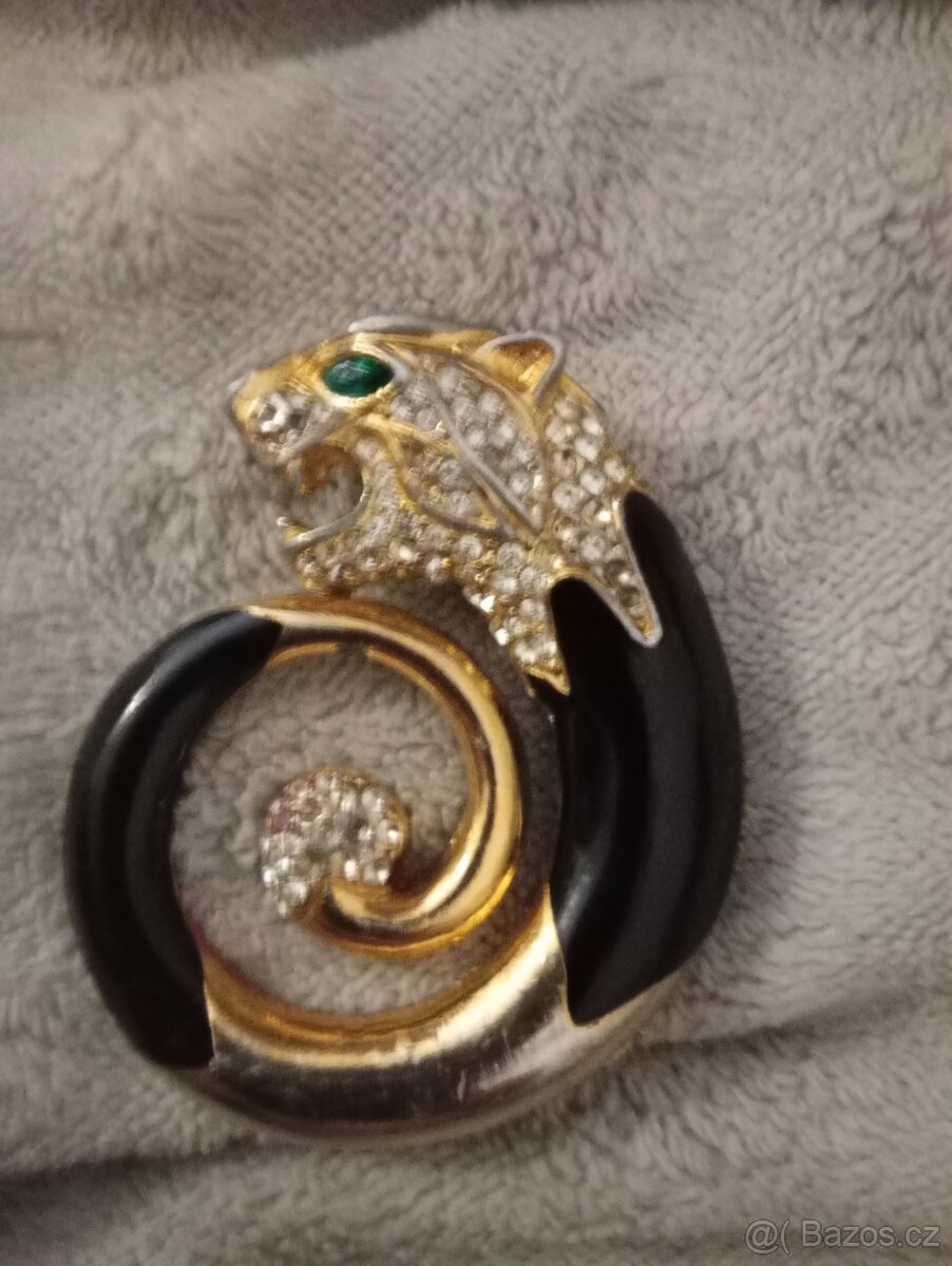 Prodám brož zlato.diam.