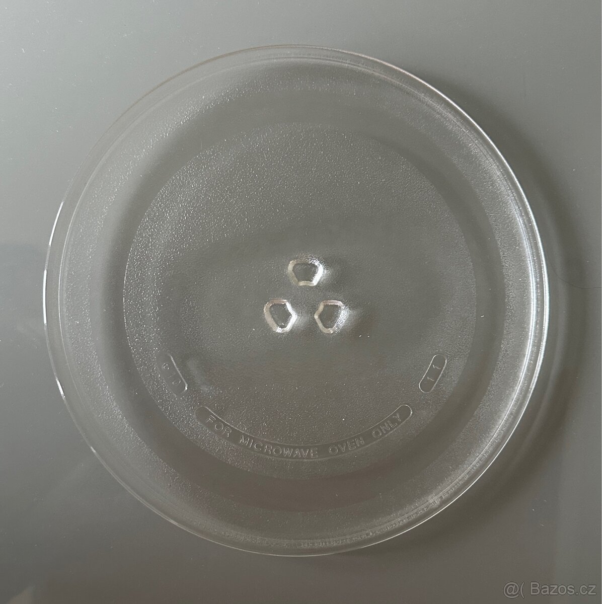 Skleněný talíř do MWT