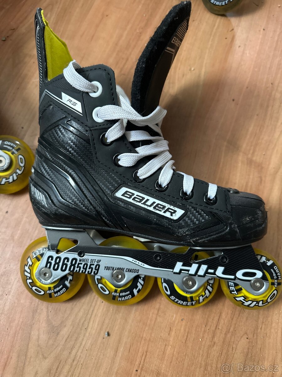 Kolečkové brusle Bauer profi vel 2.
