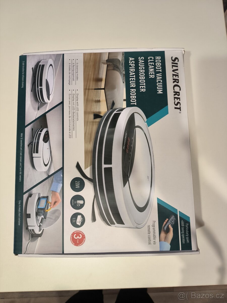 Robotický vysavač silver crest