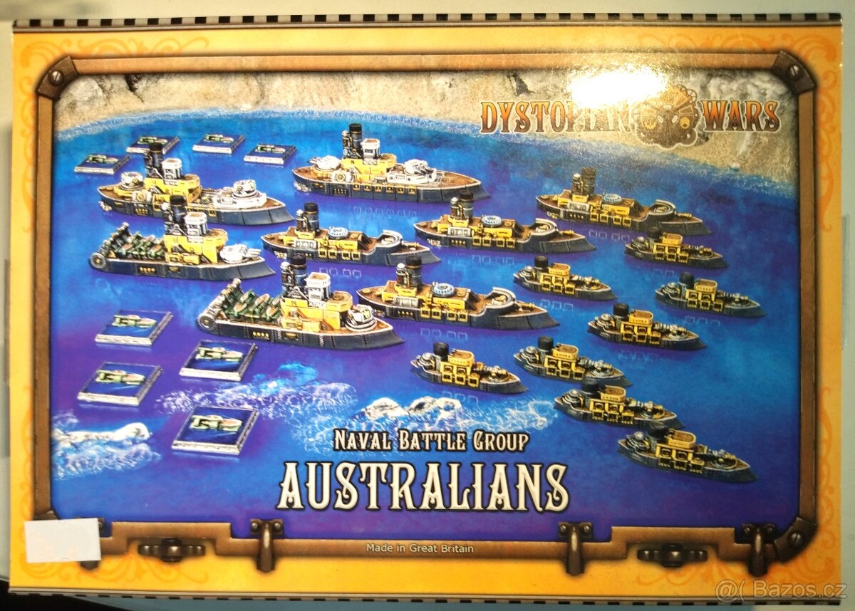 Dystopian Wars. Australians : Naval Battle Group