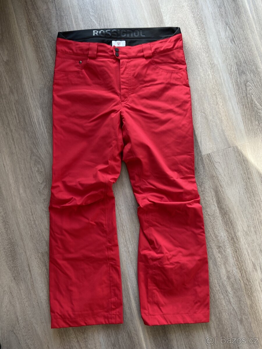 Rossignol lyžařské kalhoty červené