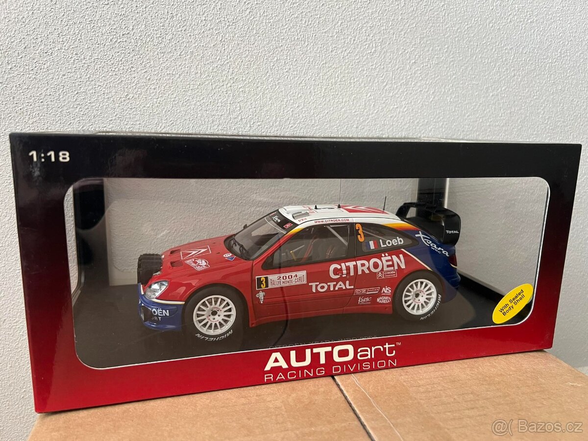 1:18 Autoart, WRC Citroen, Peugeot