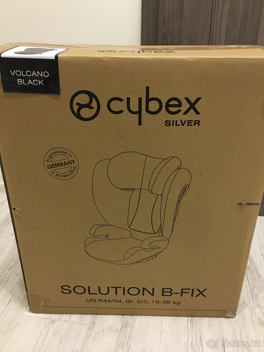 Nová autosedačka Cybex Solution B fix