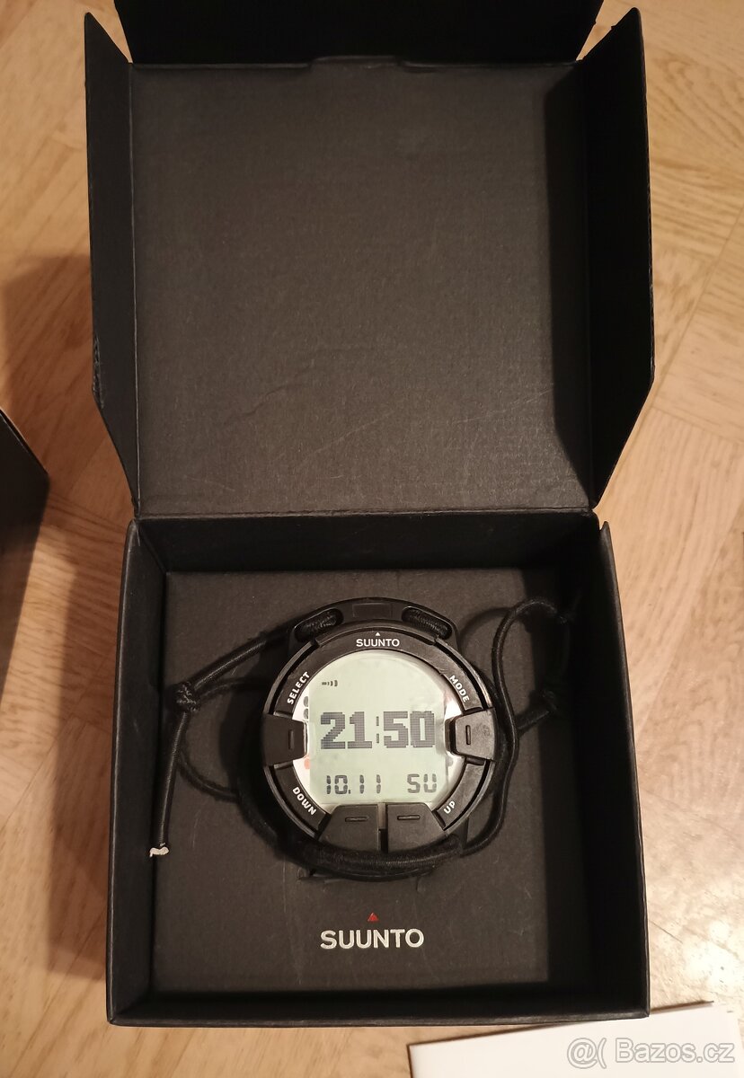 potápěčský počítač Suunto Vyper Air, sonda,USB kabel, pásek