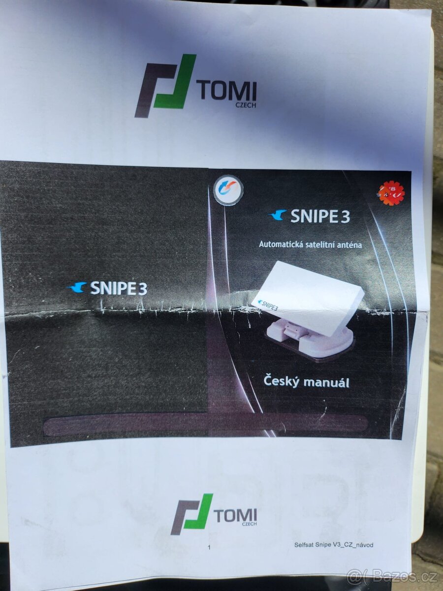 Satelitní anténa Selfsat SNIPE V3