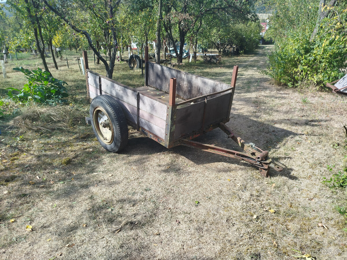 Vlečka nebrzděná