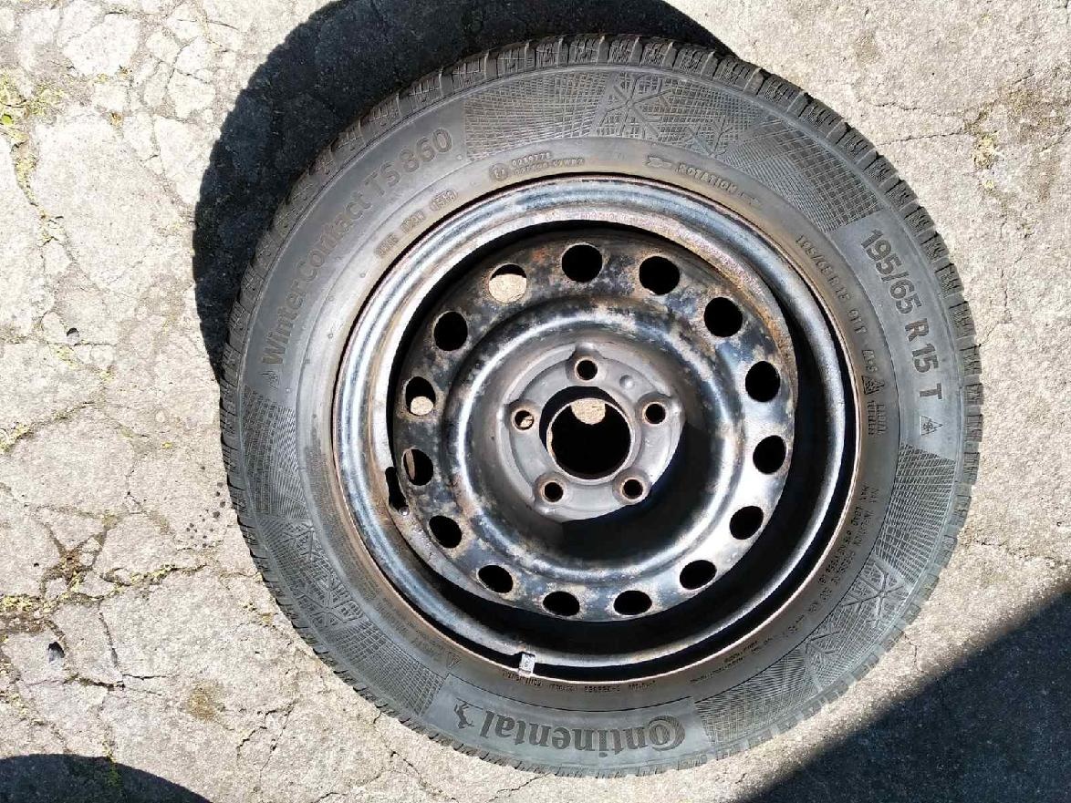 REZERVA 195/65R15, Disk .... 5x114,3x67.
