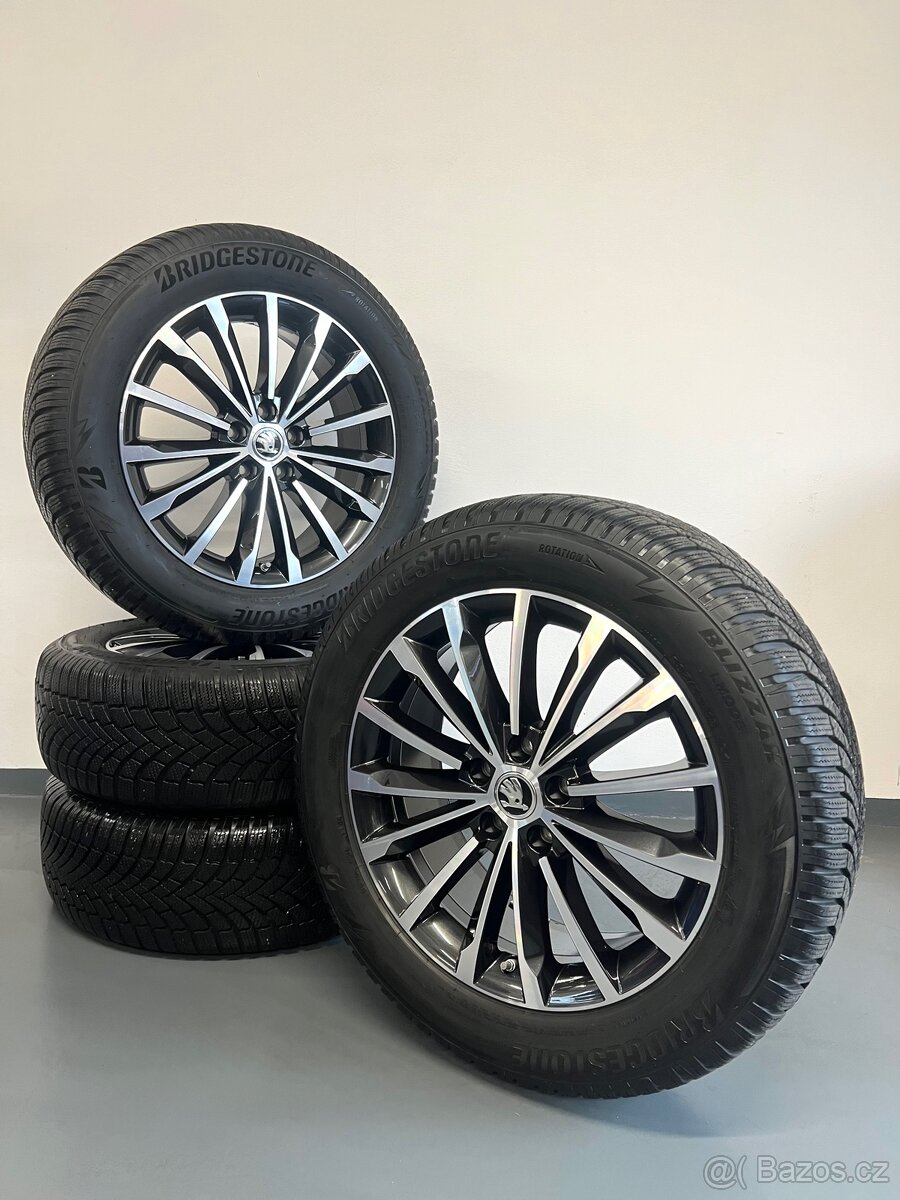 ❄️ Zimní Alu kola Trinity, Škoda Kodiaq, 5x112 r18