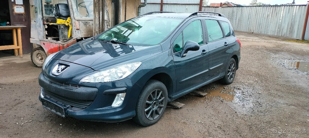 Peugeot 308, 1.4vti, 8FS, 160.000km, barva KTH